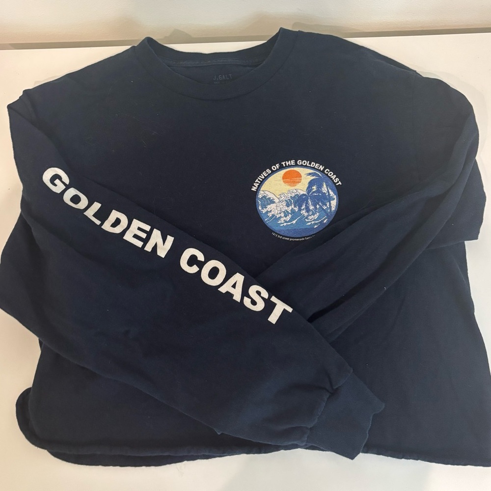 J. Galt Navy Cotton Top